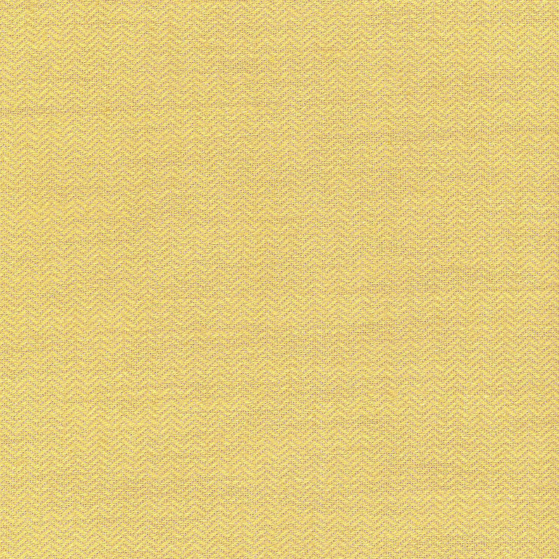 Schumacher Bryton Linen Herringbone Maize Fabric