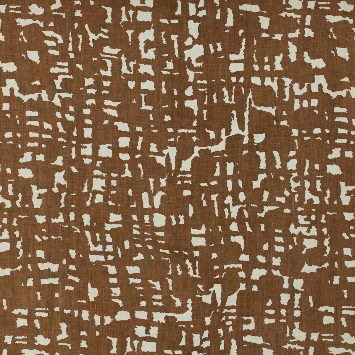 Schumacher 552V62 HUGO in TOBACCO Fabric - RAOUL TEXTILES