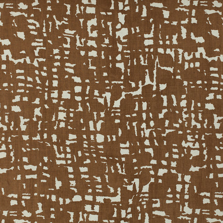 Schumacher 552V62 HUGO in TOBACCO Fabric - RAOUL TEXTILES