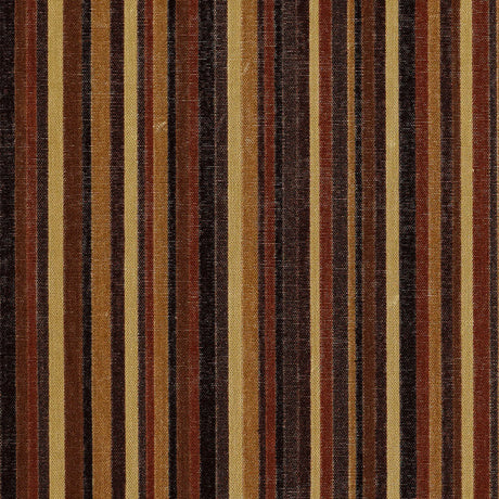 Schumacher Syncopated Velvet Stripe Noir / Midnight Fabric - Eade's Wallpaper