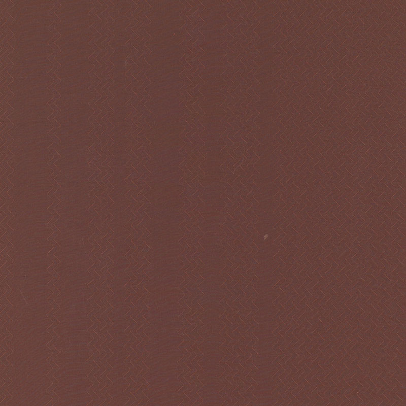 Schumacher Zig-Zag Deep Copper Fabric - Eade's Wallpaper