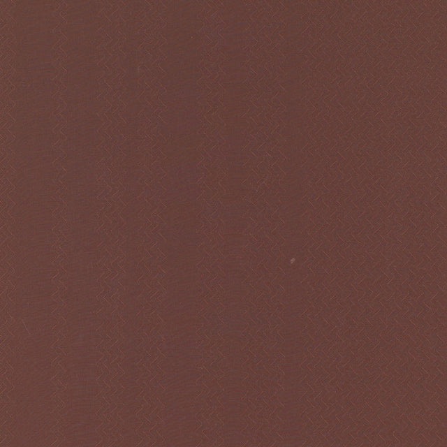 Schumacher Zig-Zag Deep Copper Fabric - Eade's Wallpaper