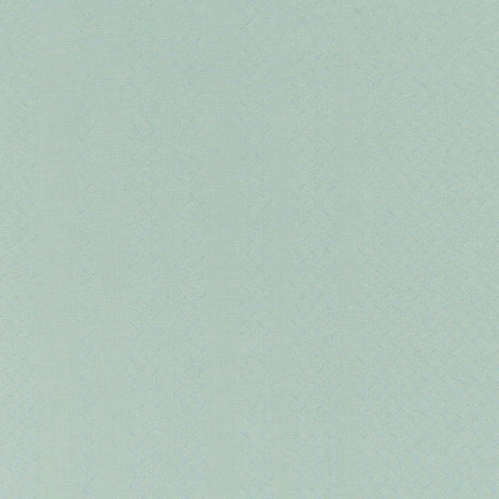 Schumacher Zig-Zag Aquamarine Fabric - Eade's Wallpaper