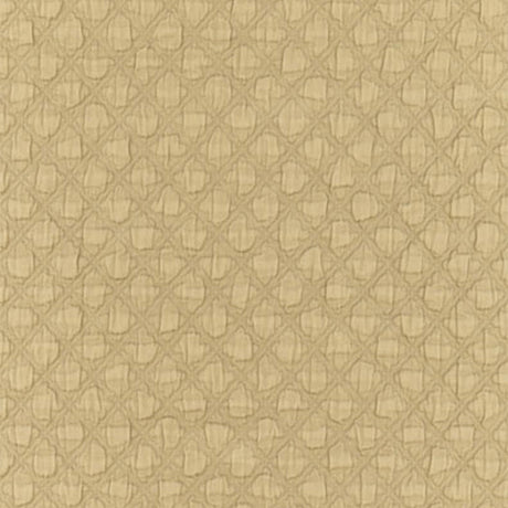 Schumacher Lucca Matelassé Antelope Fabric - Eade's Wallpaper