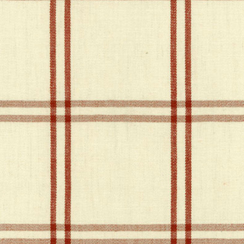 Schumacher 55712 LUBERON PLAID in BITTERSWEET Fabric - MATTH