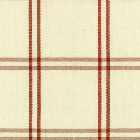 Schumacher 55712 LUBERON PLAID in BITTERSWEET Fabric - MATTH