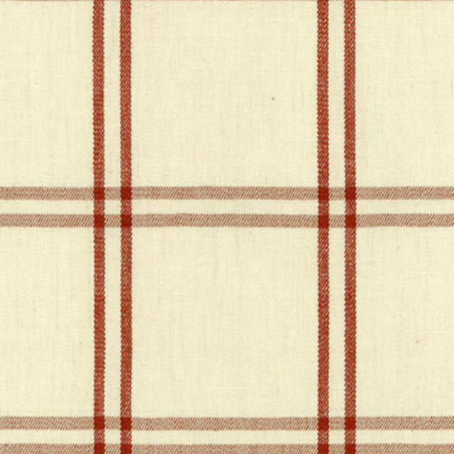 Schumacher 55712 LUBERON PLAID in BITTERSWEET Fabric - MATTH