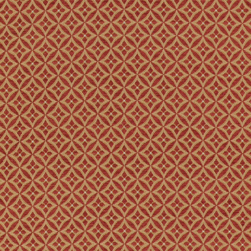 Schumacher Martine Weave Rosewood Fabric - Eade's Wallpaper