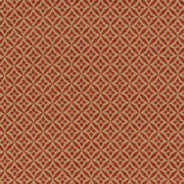 Schumacher Martine Weave Rosewood Fabric - Eade's Wallpaper