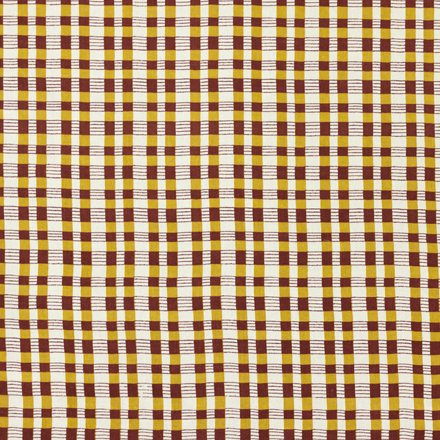 Schumacher 563V82 HILDA in SULPHUR Fabric - RAOUL TEXTILES