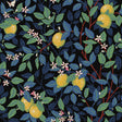 Schumacher 5703 CITRONTRÃ„D in SPRUCE AND BLUE Wallpaper - B