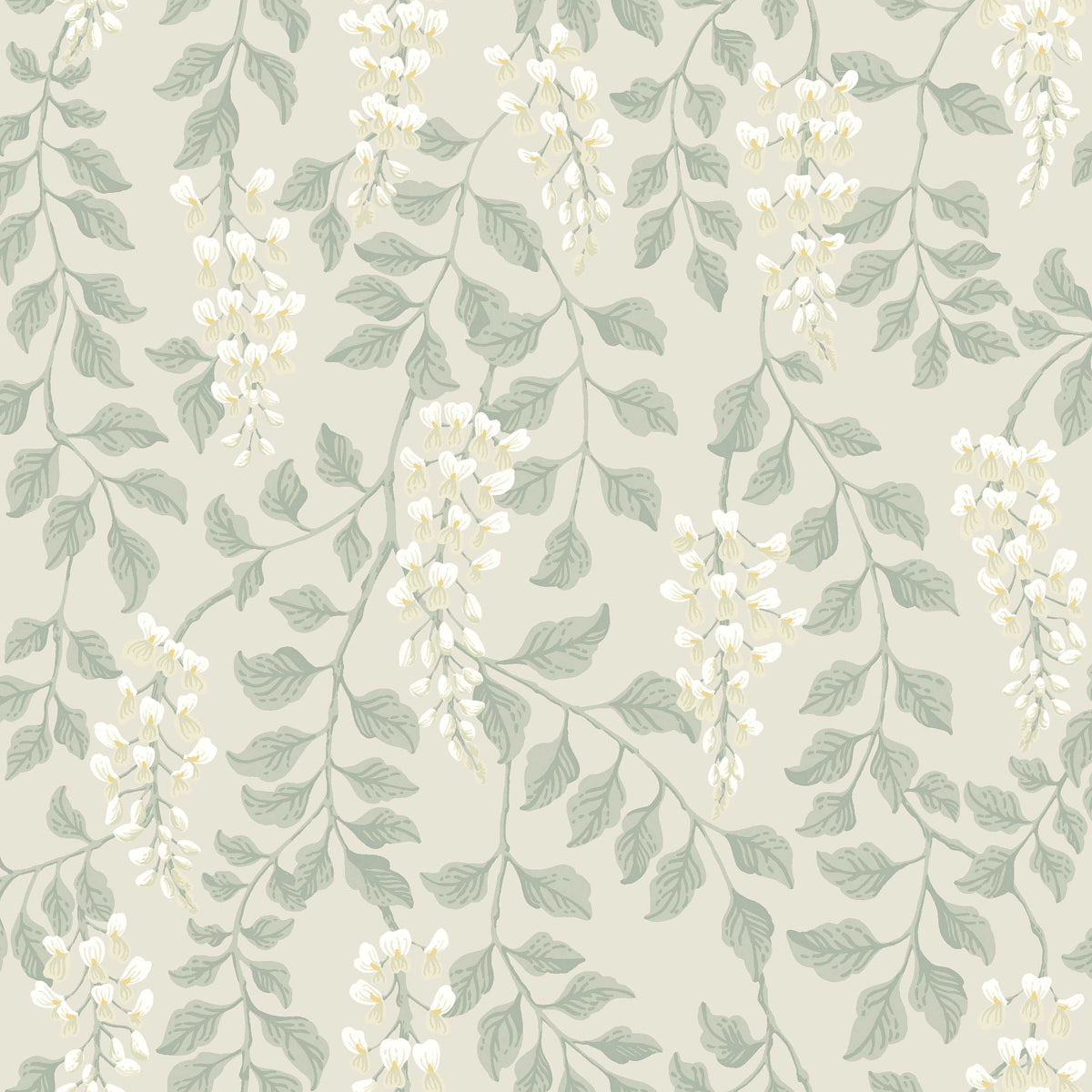 Schumacher 5708 BLÃ…REGN in LEAF Wallpaper - BORÃ…STAPETER