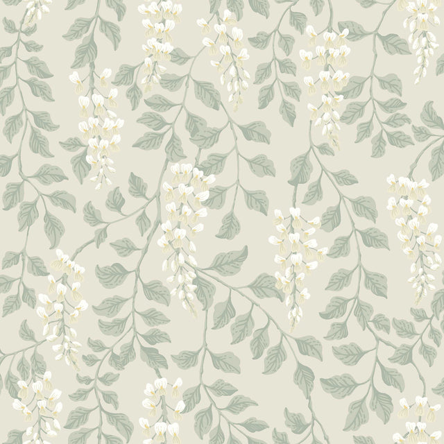 Schumacher 5708 BLÃ…REGN in LEAF Wallpaper - BORÃ…STAPETER