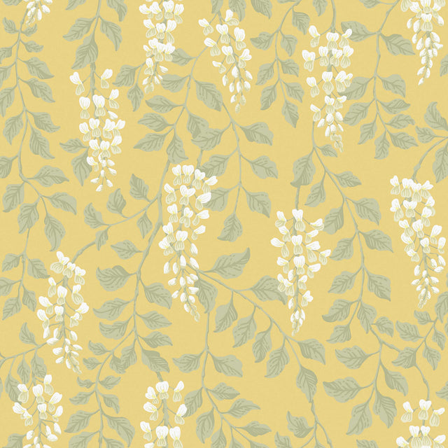 Schumacher 5709 BLÃ…REGN in YELLOW Wallpaper - BORÃ…STAPETER