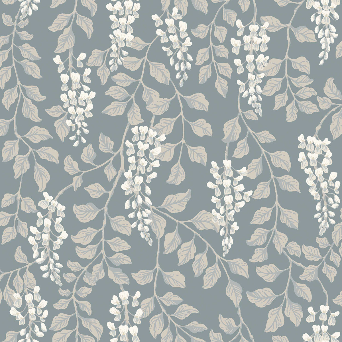 Schumacher 5711 BLÃ…REGN in SLATE Wallpaper - BORÃ…STAPETER