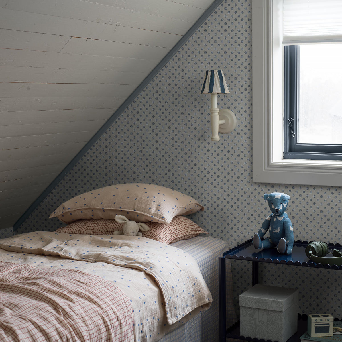 Schumacher 5810 SKOGSSTJÃ„RNA in BLUE Wallpaper - BORÃ…STAPE