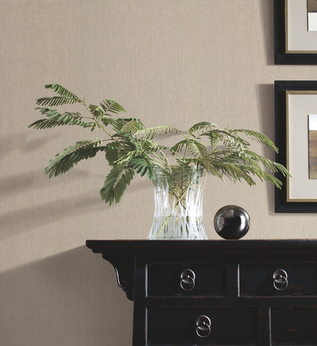 York 5874 Diplomacy Weave Cream Wallpaper