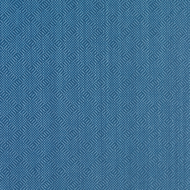 Schumacher Villis Strié Lapis Fabric - Eade's Wallpaper