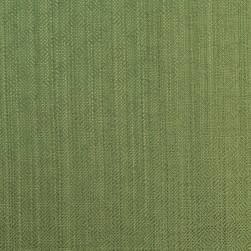 Schumacher Villis Strié Emerald Fabric - Eade's Wallpaper