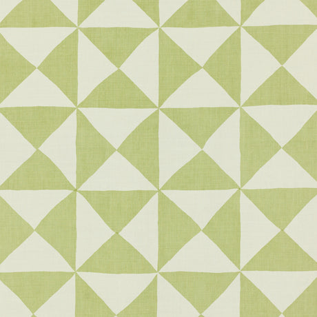 Schumacher 605V69 KUBA in OLIVINE Fabric - RAOUL TEXTILES