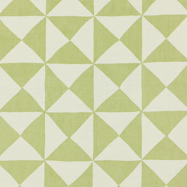 Schumacher 605V69 KUBA in OLIVINE Fabric - RAOUL TEXTILES