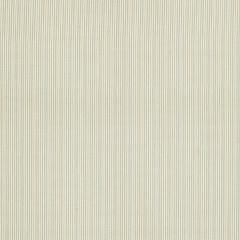 Schumacher Charee Silk Stripe Light Blue & White Fabric