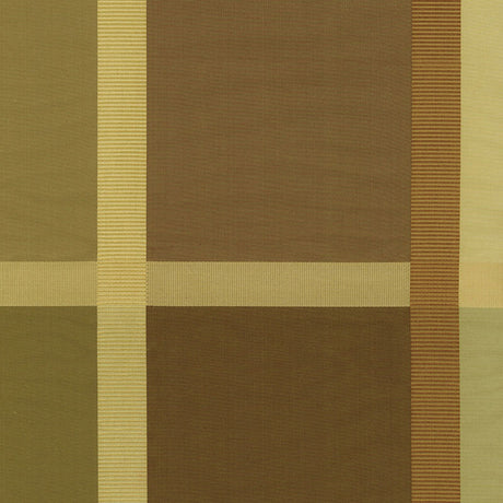 Schumacher Surat Silk Plaid Java Fabric - Eade's Wallpaper