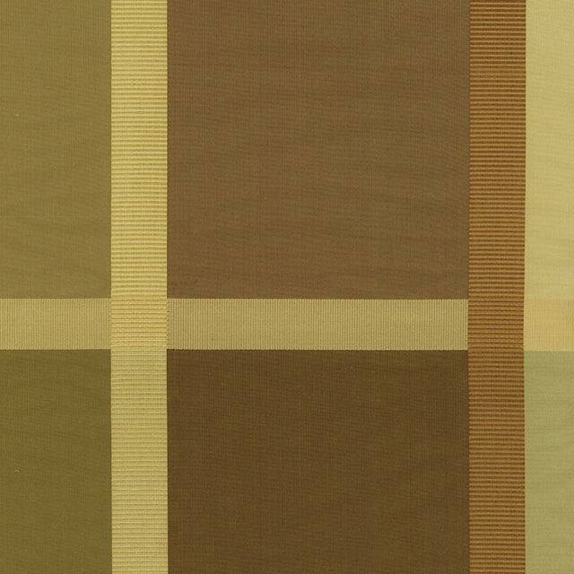 Schumacher Surat Silk Plaid Java Fabric - Eade's Wallpaper