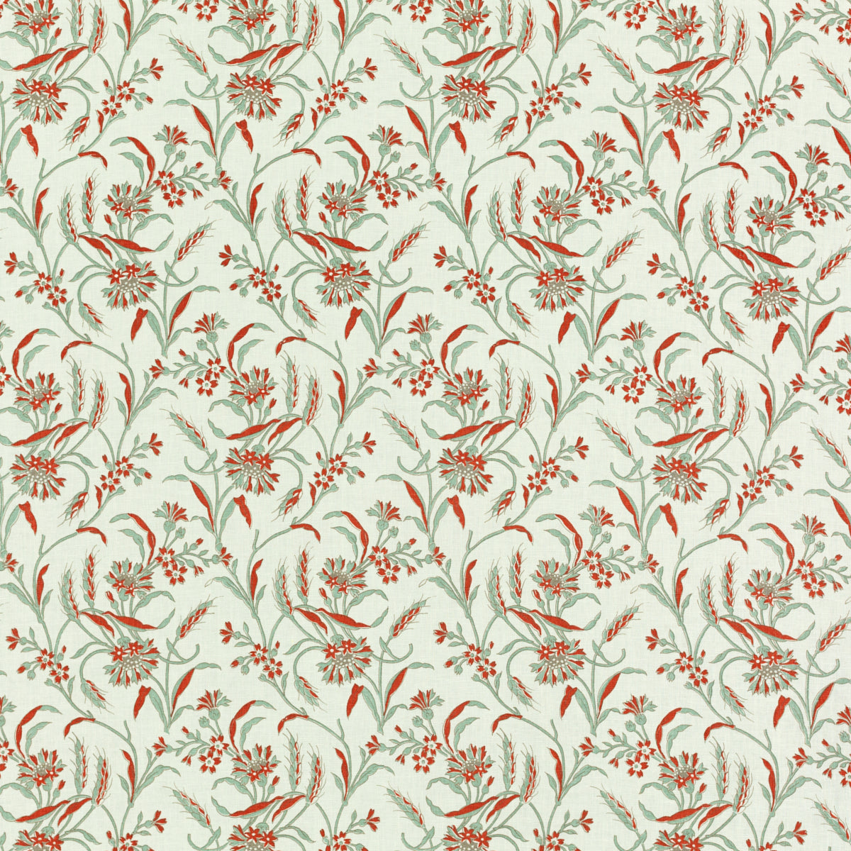 Schumacher 612B26 CECILE in INDIA Fabric - RAOUL TEXTILES