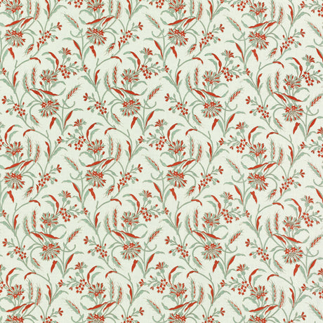 Schumacher 612B26 CECILE in INDIA Fabric - RAOUL TEXTILES