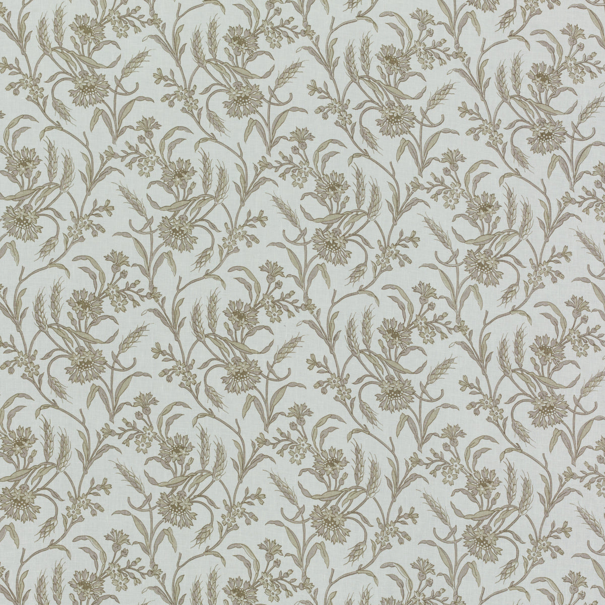 Schumacher 612B95 CECILE in DRIFTWOOD Fabric - RAOUL TEXTILE