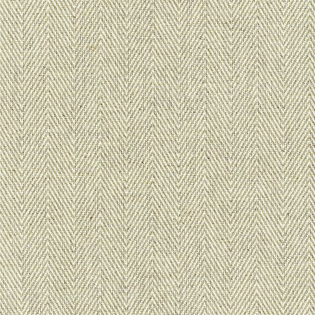 Schumacher 62040 BANBRIDGE HERRINGBONE in NATURAL Fabric - N