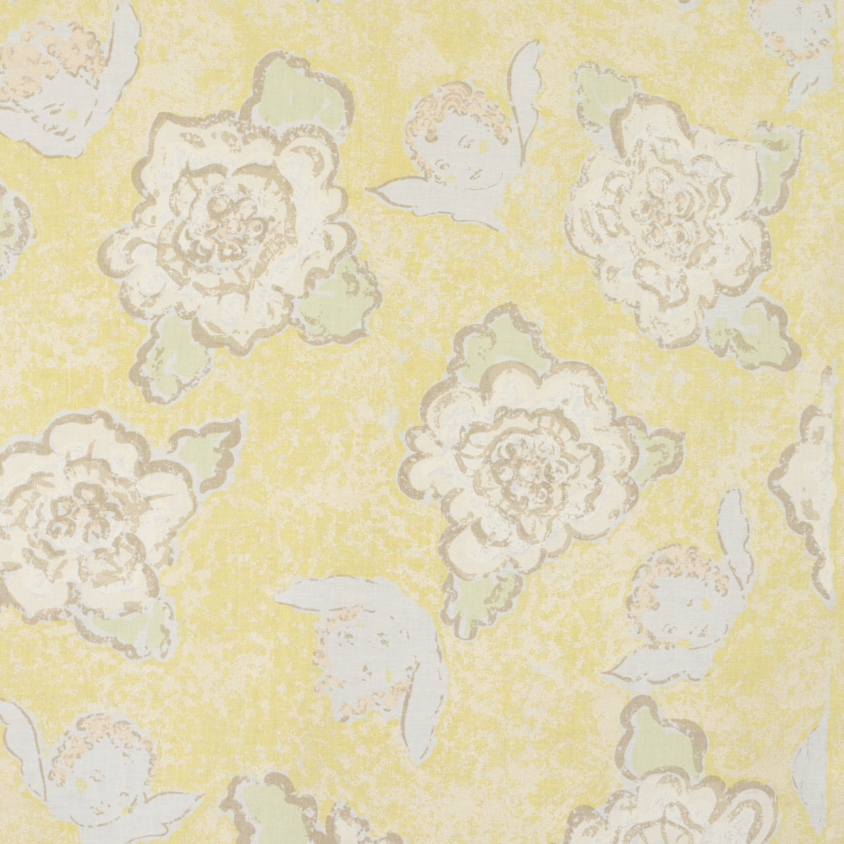 Schumacher 620B01 CHERUB in IVORY Fabric - RAOUL TEXTILES
