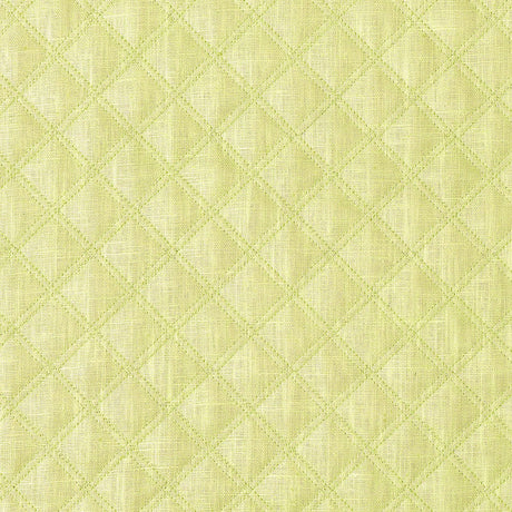 Schumacher Thayer Matelassé Linen Pear Fabric - Eade's Wallpaper