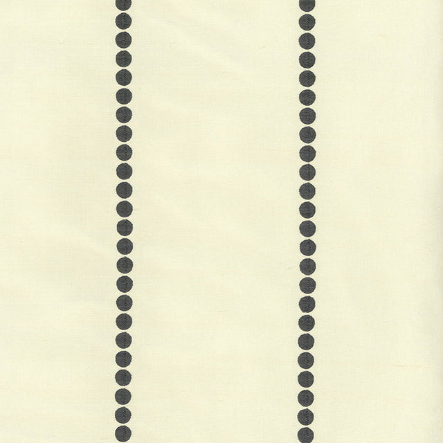 Schumacher 62203 Gabrielle Embroidery in GRAPHITE Fabric - M