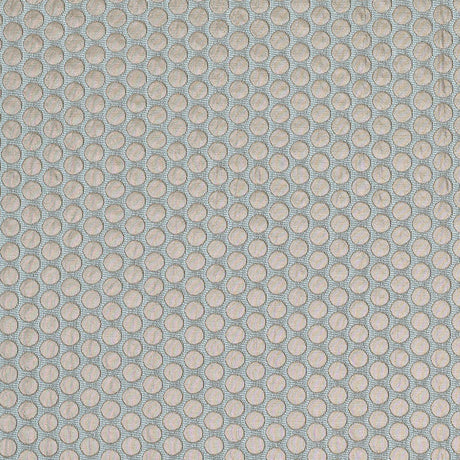 Schumacher Sprinkle Aqua Fabric - Eade's Wallpaper