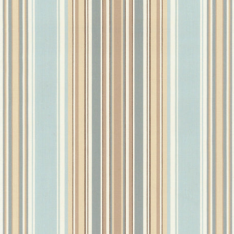 Schumacher Ridge Stripe Mineral Fabric - Eade's Wallpaper