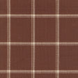 Schumacher Woodland Plaid Bark Fabric - Eade's Wallpaper