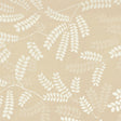Schumacher Locust Leaves Sand Fabric - Eade's Wallpaper