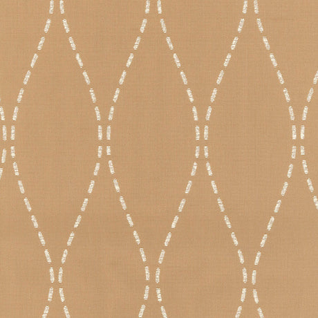 Schumacher New River Weave Cafe' Fabric - Eade's Wallpaper