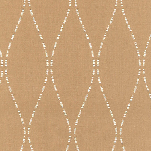 Schumacher New River Weave Cafe' Fabric - Eade's Wallpaper