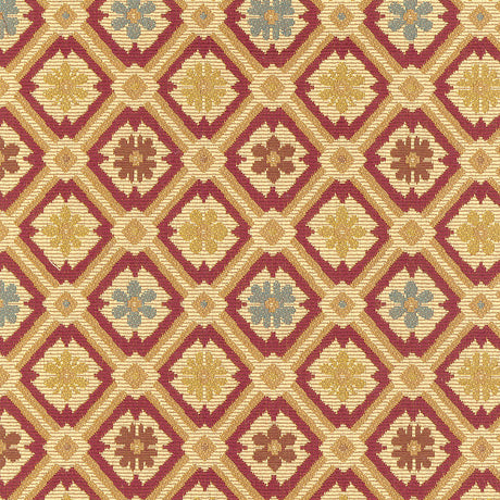 Schumacher 62491 SAVONNERIE TAPESTRY in GARNET Fabric - CLAS
