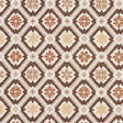 Schumacher Savonnerie Tapestry Brown Fabric - Eade's Wallpaper