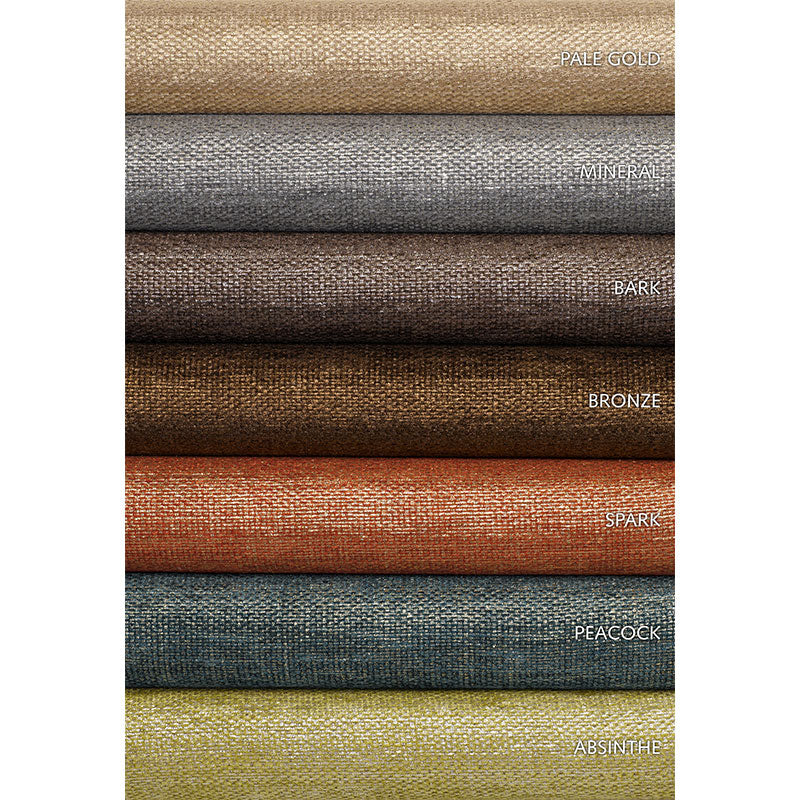 Schumacher 62630 GLIMMER in PALE GOLD Fabric - PERFECT BASIC