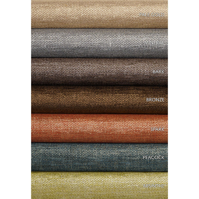 Schumacher 62630 GLIMMER in PALE GOLD Fabric - PERFECT BASIC