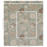 Schumacher Khotan Weave Mineral Fabric - Eade's Wallpaper