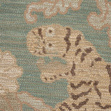 Schumacher Khotan Weave Mineral Fabric - Eade's Wallpaper