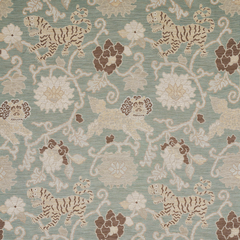 Schumacher Khotan Weave Mineral Fabric - Eade's Wallpaper