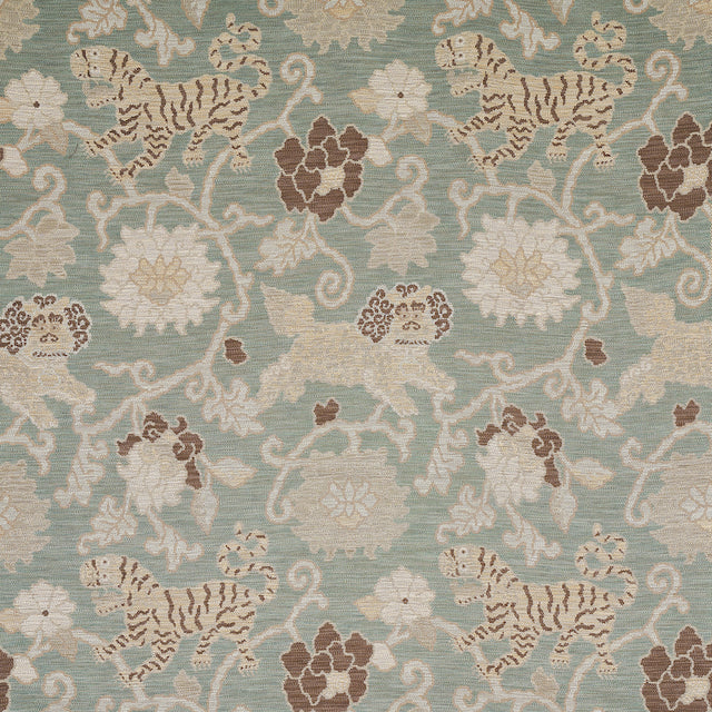 Schumacher Khotan Weave Mineral Fabric - Eade's Wallpaper