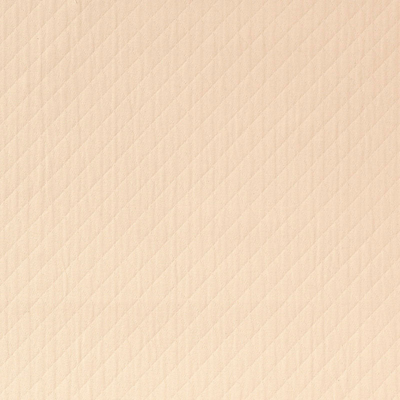 Schumacher Bryce Diamond Matelassé Ecru Fabric